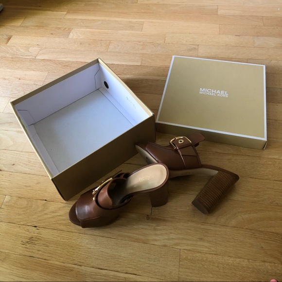 Michael Kors Block High Heels - Picture 2 of 4